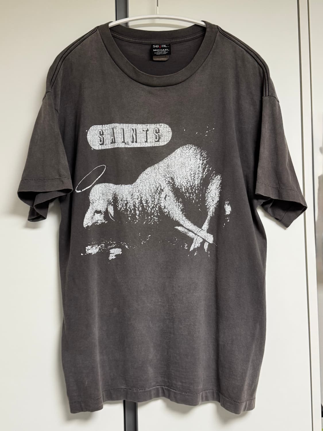 [XL] 세인트미카엘 사자와 양 티셔츠 상품이미지1