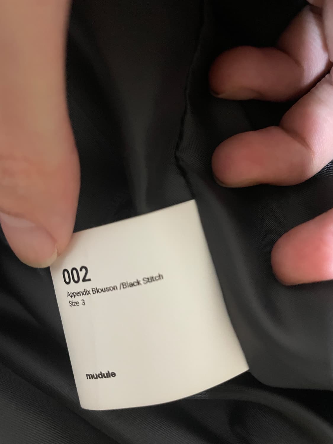 머듈 레더 A8 : leather blouson 3 상품이미지6