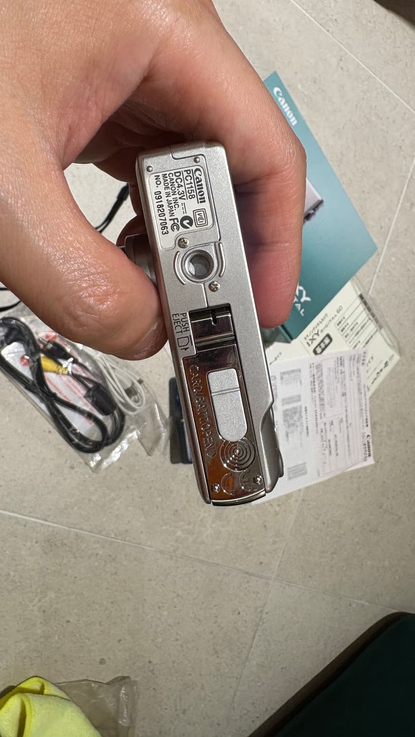캐논 익시 IXY Digital 60(익서스55) 빈티지 디카  상품이미지4