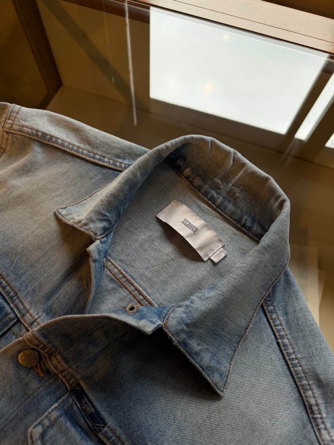 CLOSED 데님 트러커 자켓 100 상품이미지7