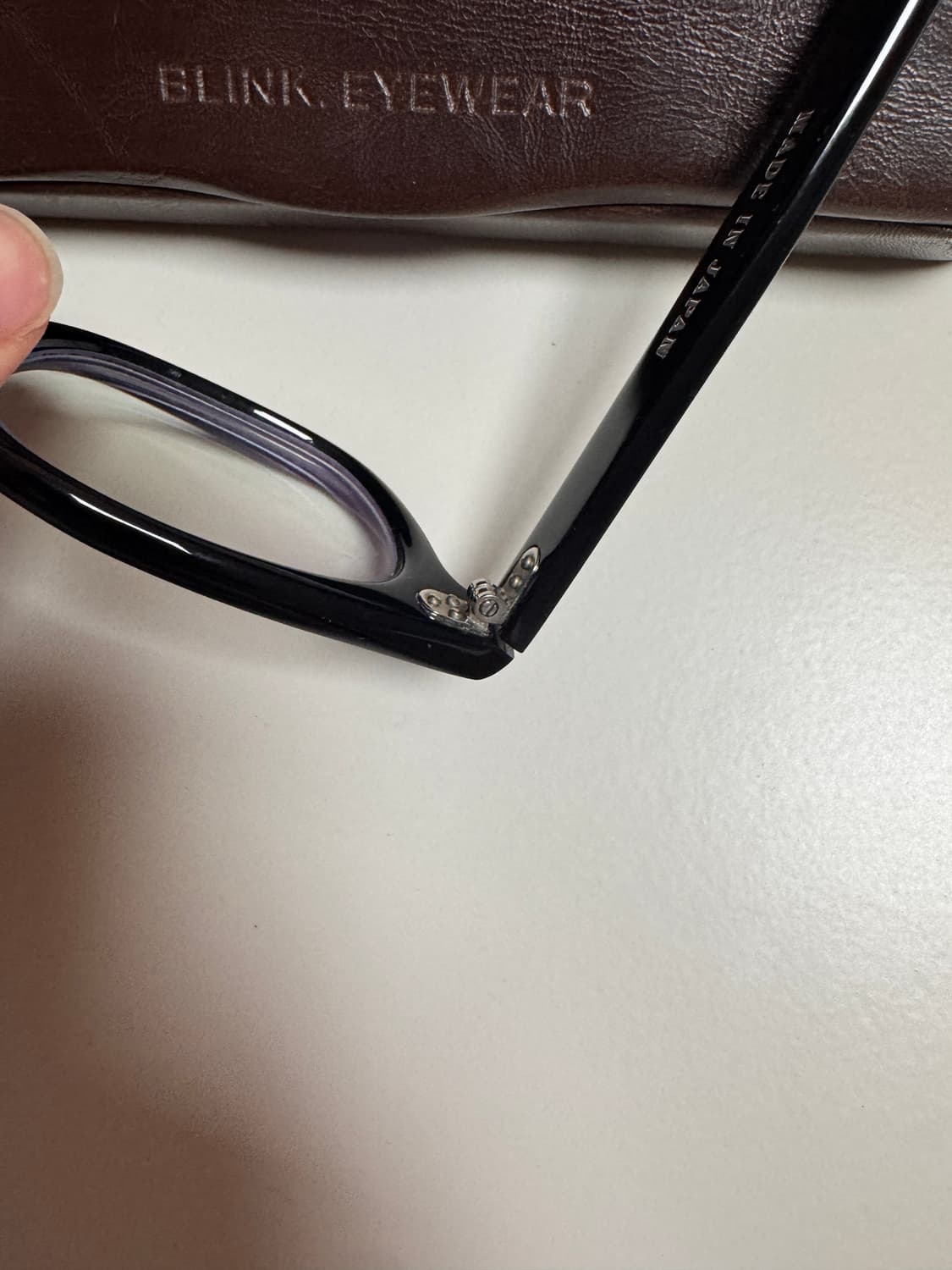 블링크 X 유스 youth type2 안경 블랙 상품이미지5