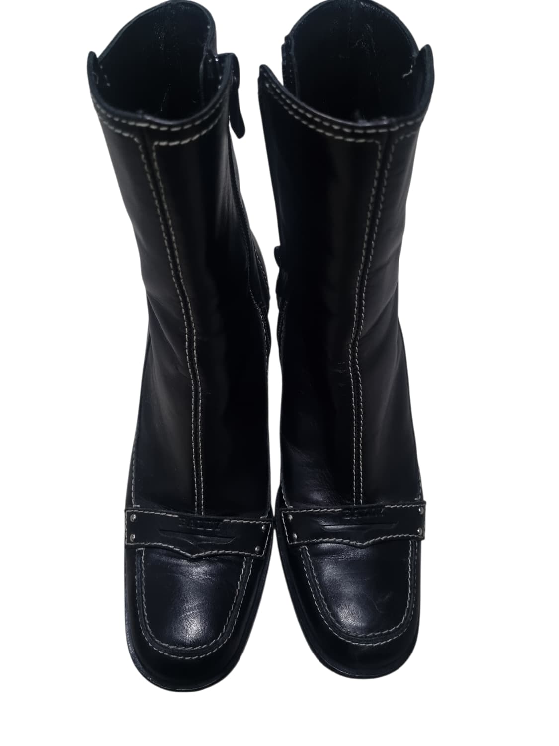 발리 정품 앵클 가죽 부츠 36.5 상품이미지2