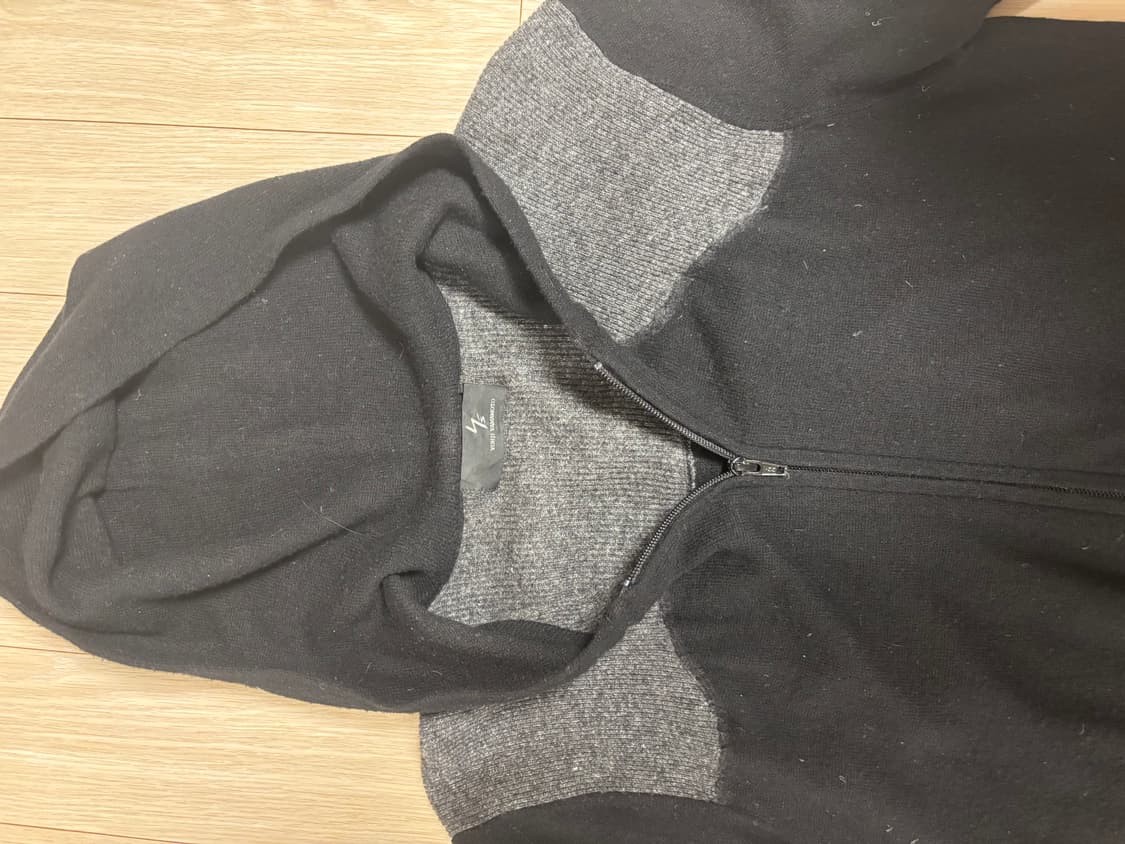 요지야마모토 가디건 후드 상품이미지3