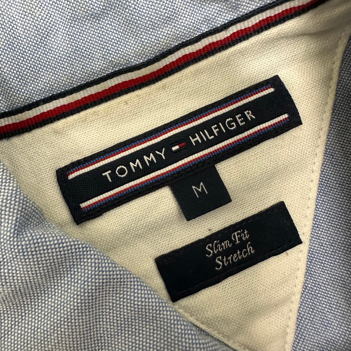 타미힐피거 옥스포드 하늘색 셔츠 남방 M 상품이미지3