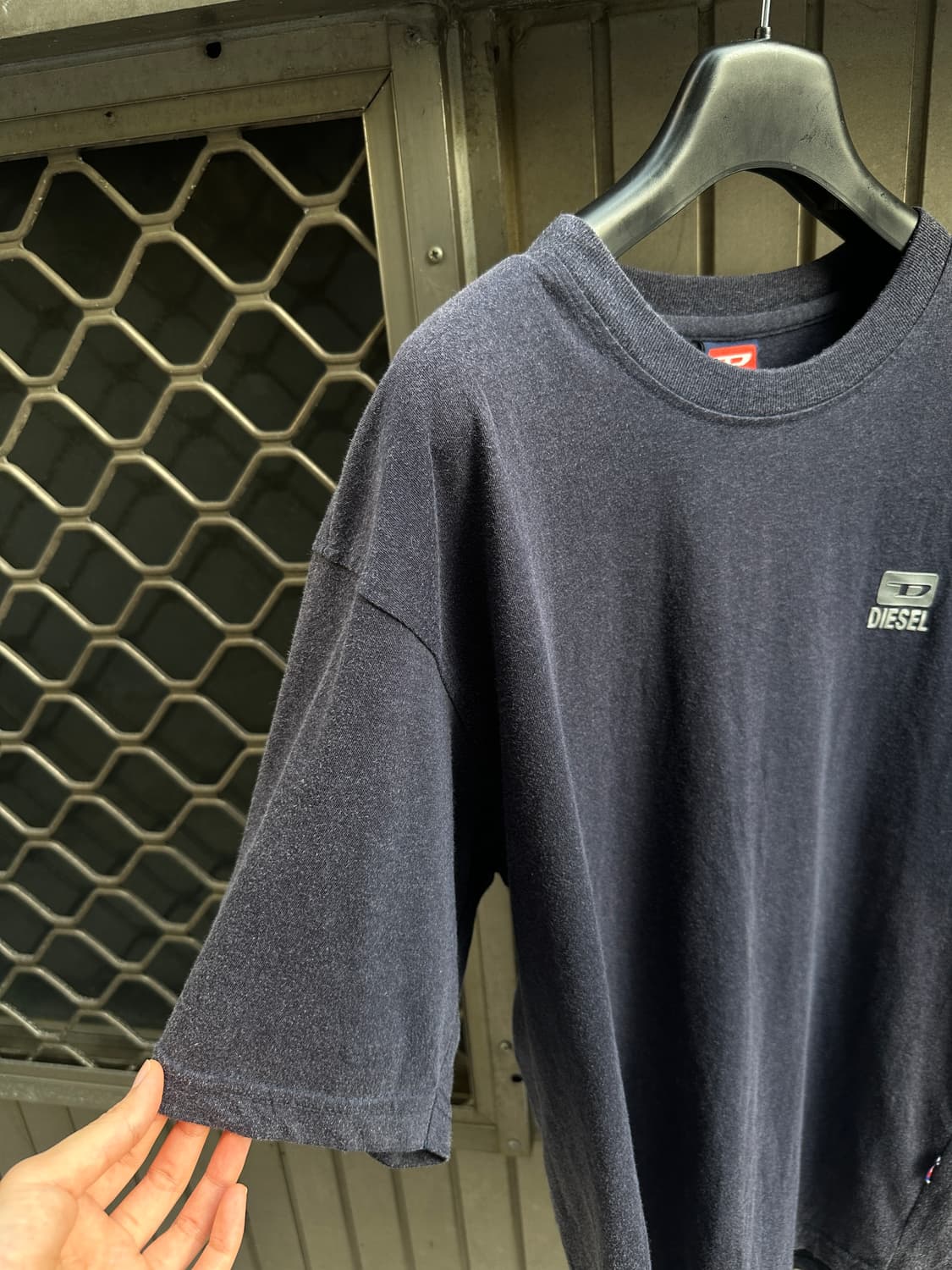 DIESEL old vintage rubber print logo tee 상품이미지3