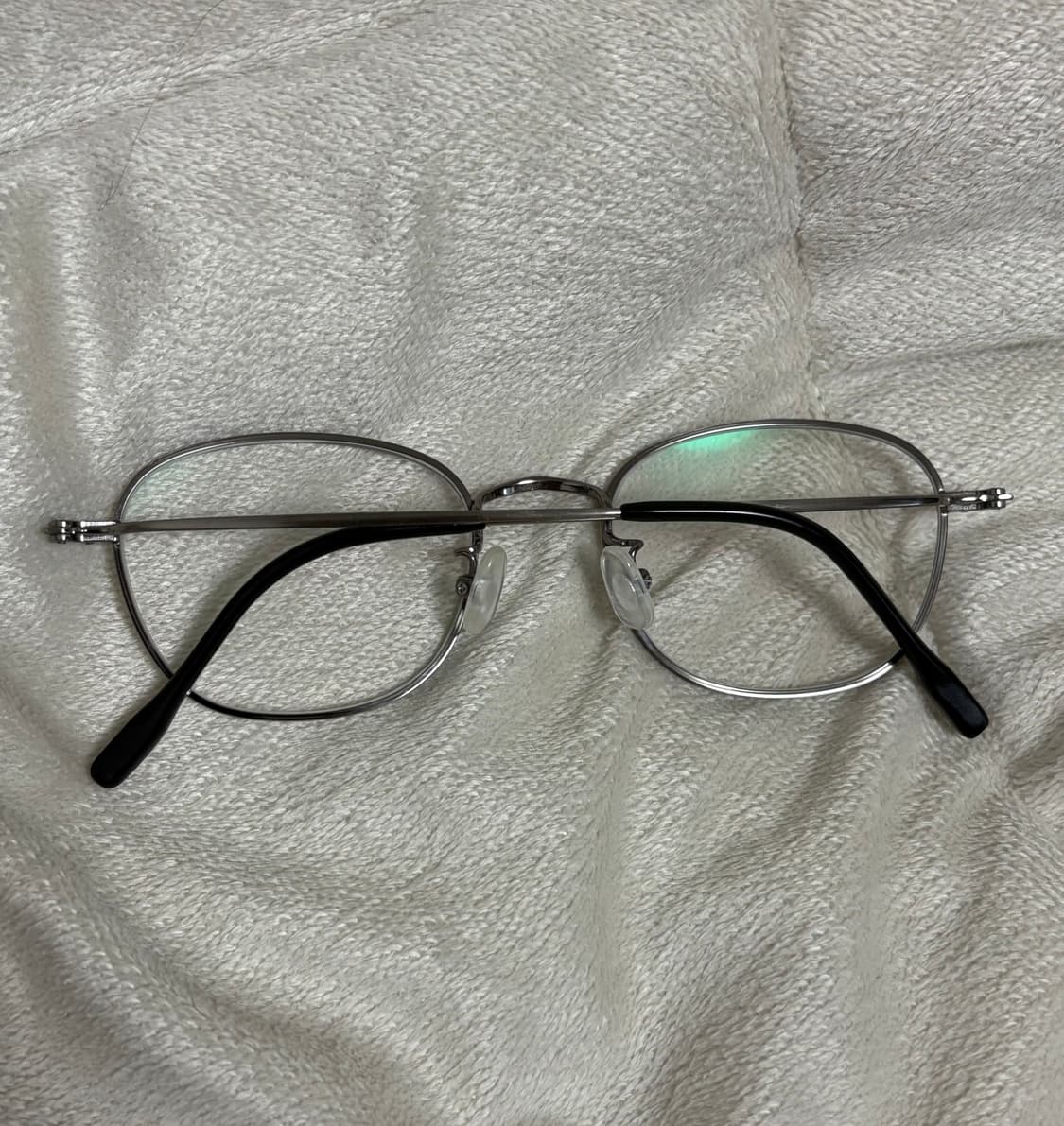 앰버옵티컬 쉐리프 엔틱실버 48사이즈 +비구면 무도수렌즈 장착 상품이미지3