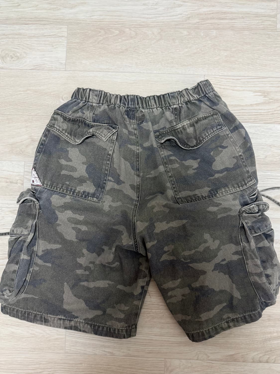 스컬프터 twill cargo half pants 카모 버뮤다팬츠 xs 상품이미지3