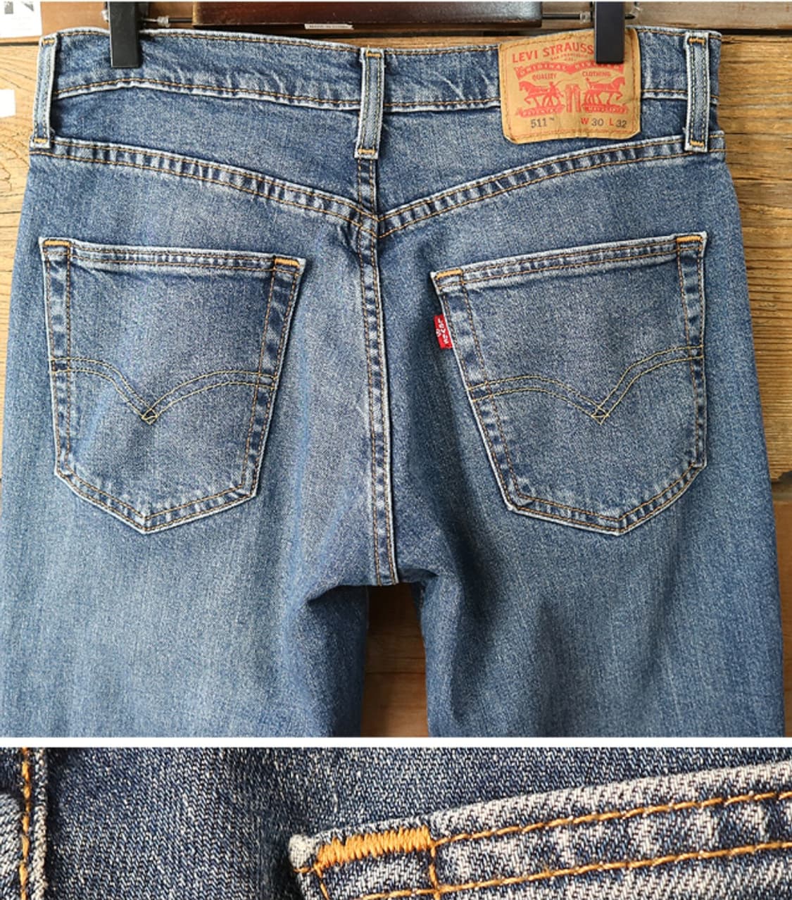 LEVIS 리바이스 511 슬림핏 데님 30 상품이미지5