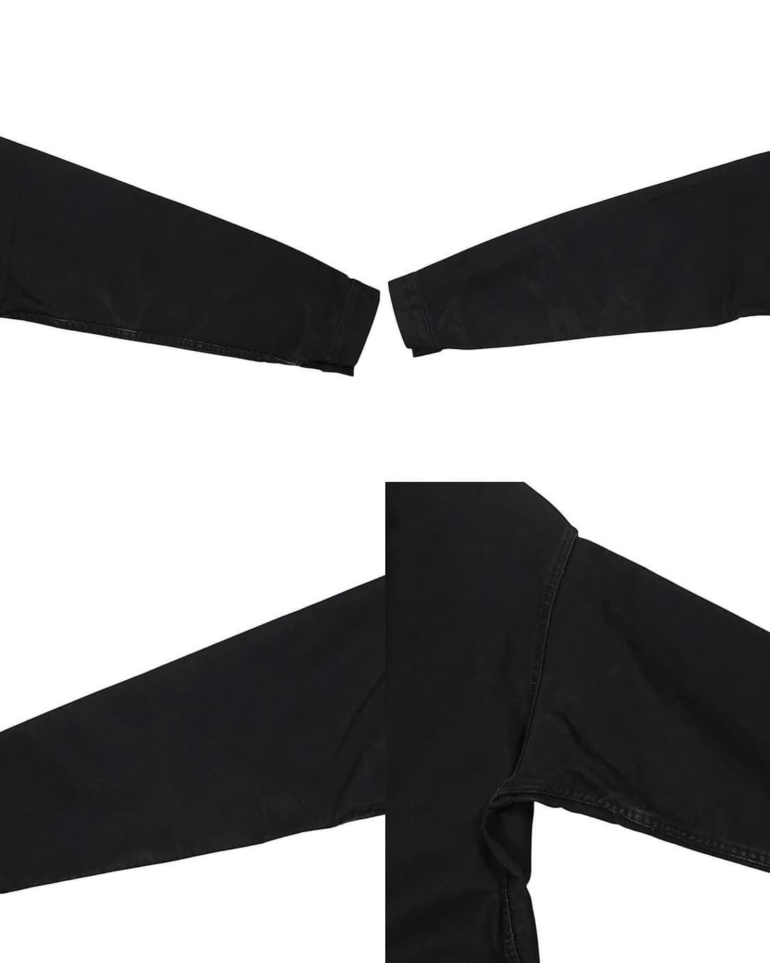 1980s 베트라 몰스킨 워크 자켓 블랙 프렌치워크 상품이미지9