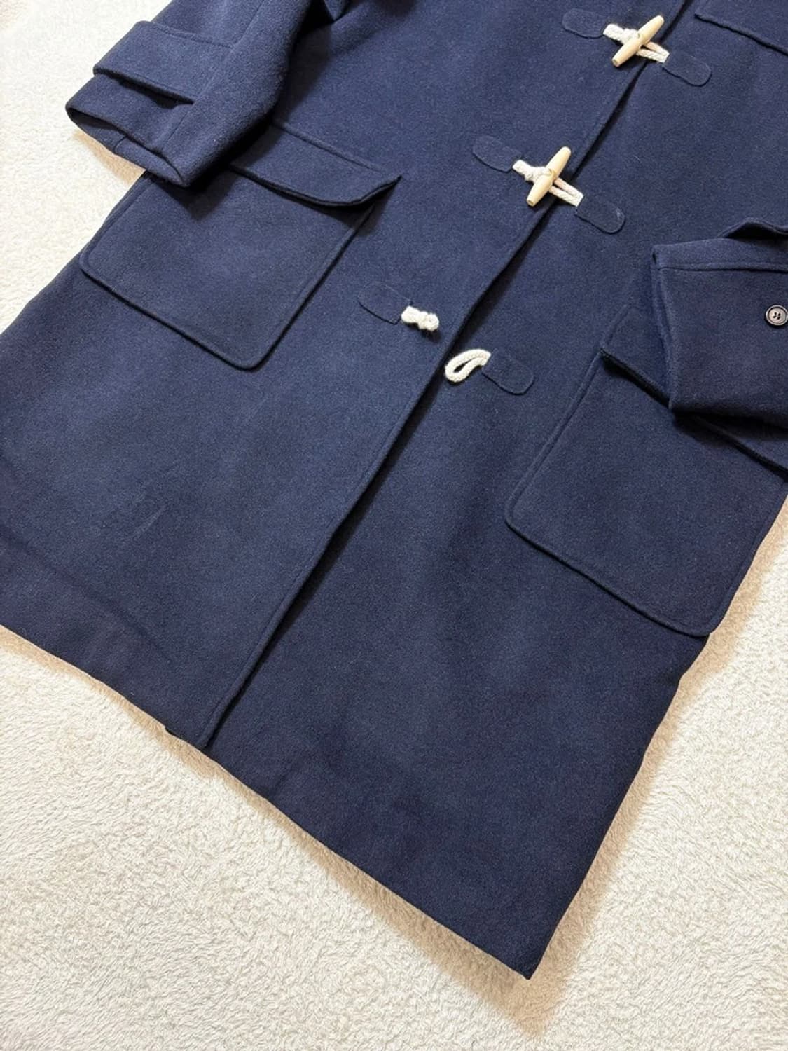 파르티멘토 22FW 멜톤 더플 롱 코트 PN6298 상품이미지3