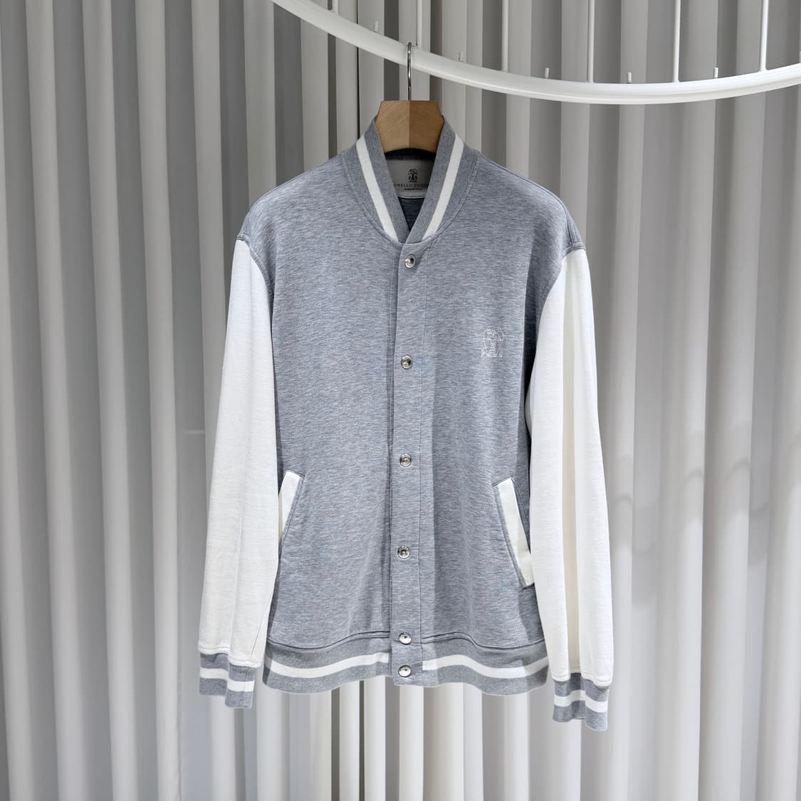 (A+/M,S) / 브루넬로 쿠치넬리 로고 그레이 스타디움 셋업 상품이미지2