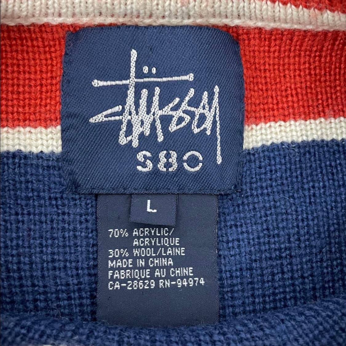 스투시 니트 L 상품이미지4