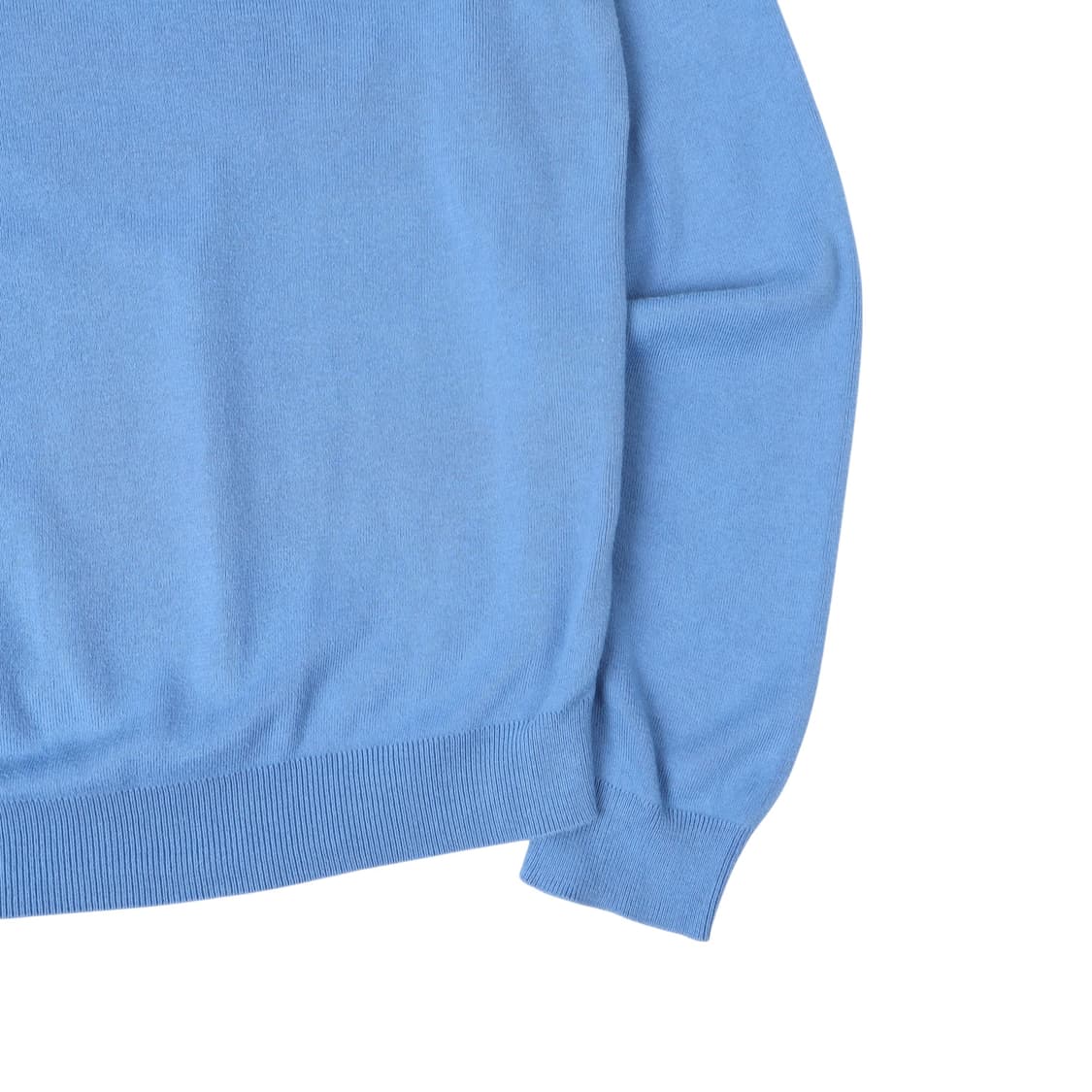 폴로 랄프로렌 라이트 블루 피마코튼 브이넥 니트 상품이미지4