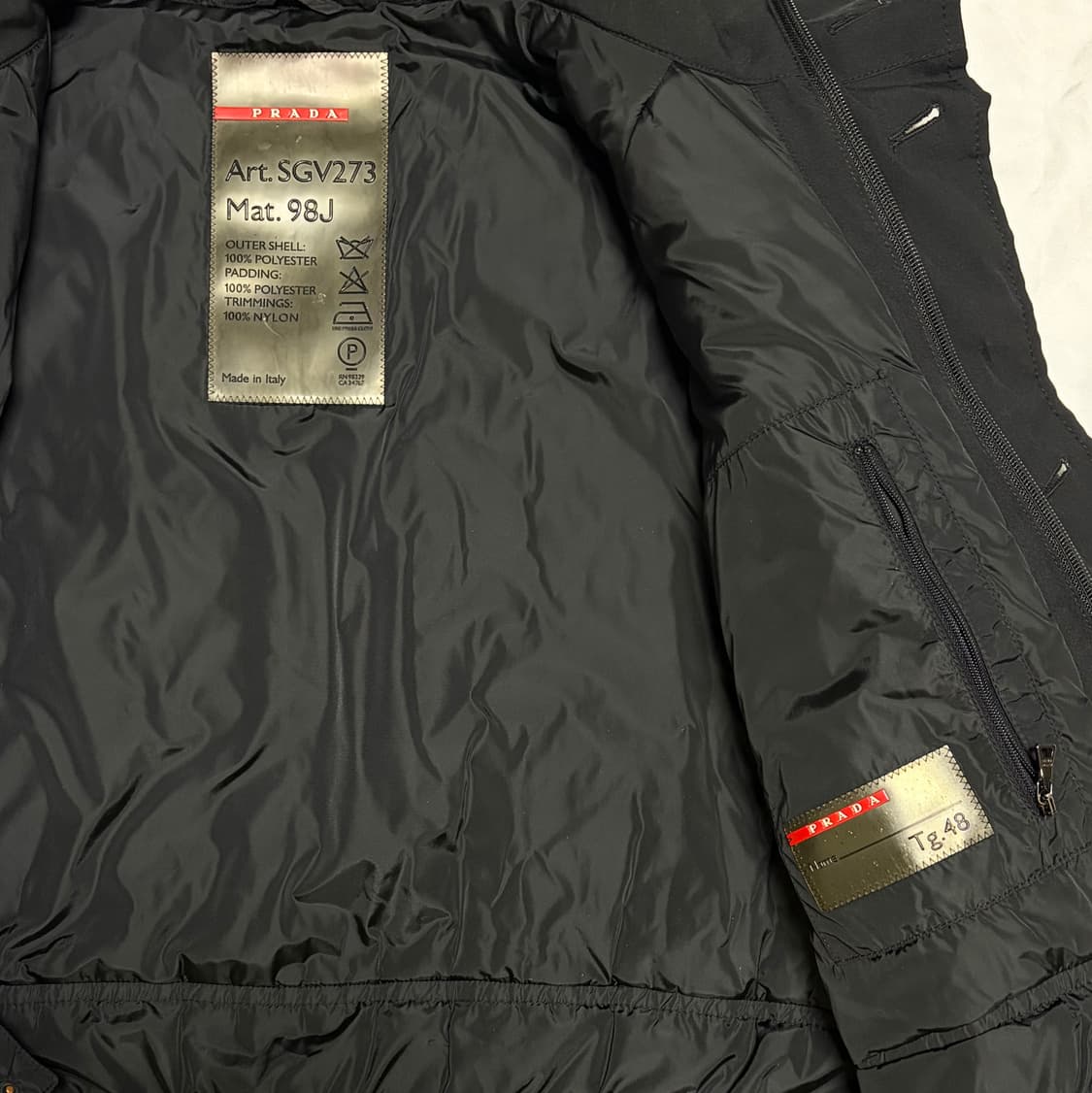 프라다 스포츠 후드 코트 48 상품이미지5