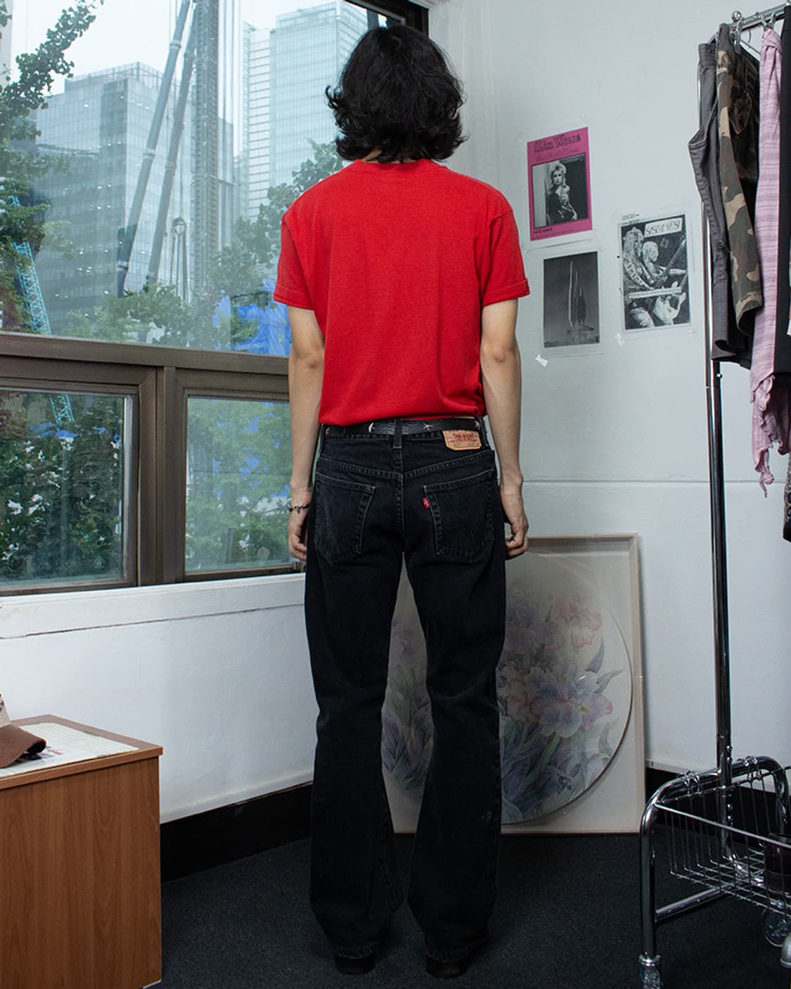 리바이스 00s 517 블랙 부츠컷 팬츠 상품이미지2
