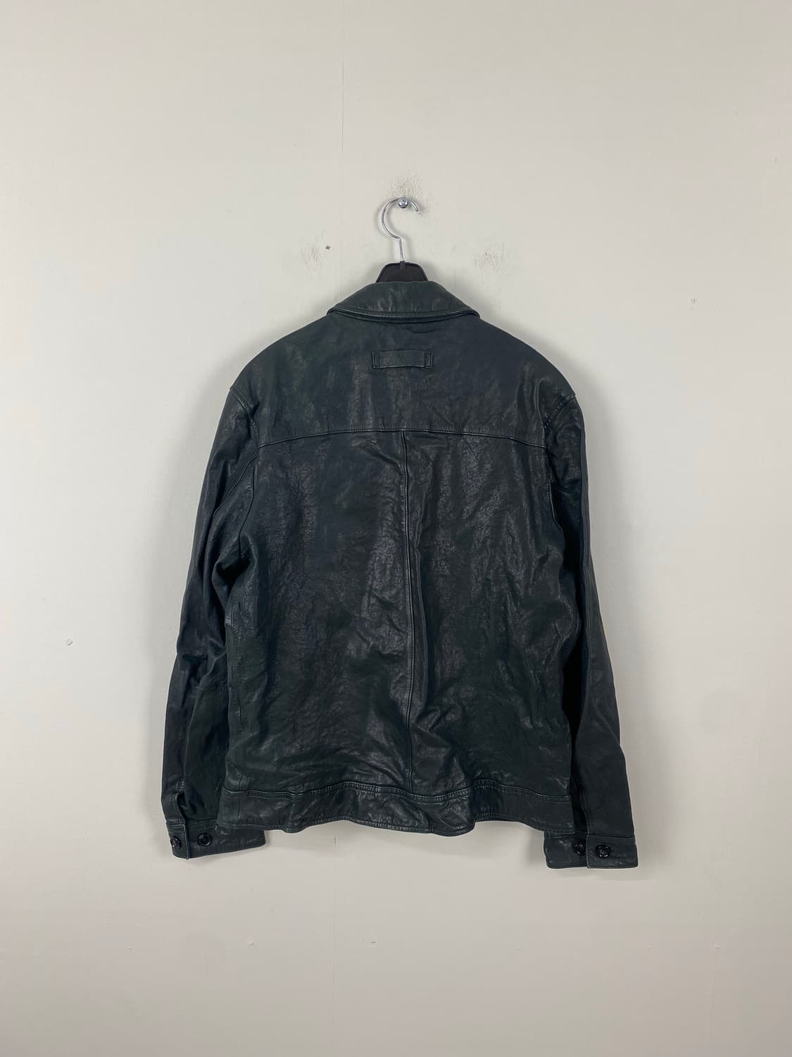 헨리코튼 딥그린 램스킨 양가죽 자켓 46 상품이미지2