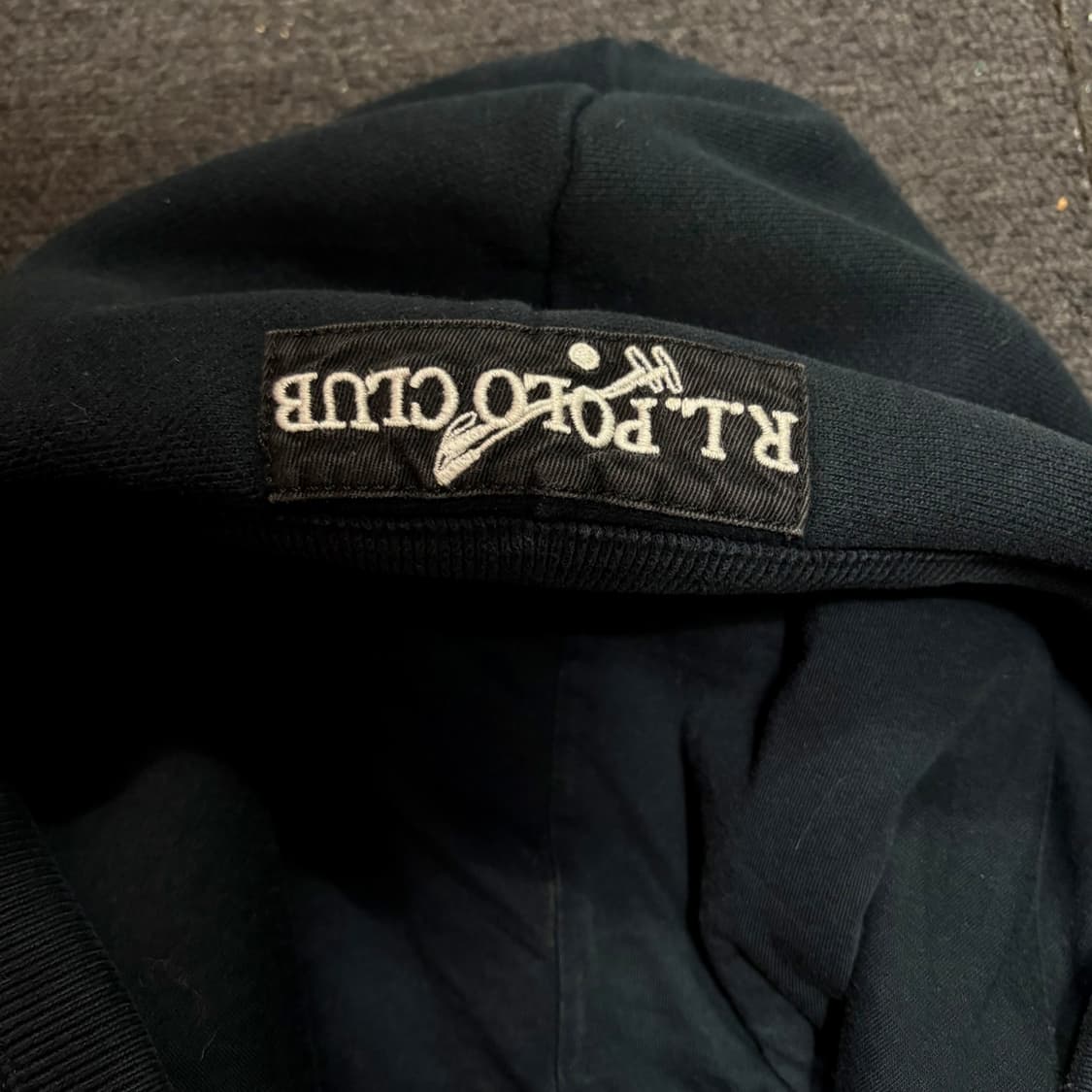 폴로 mercer 블랙 후드집업 XL 상품이미지6