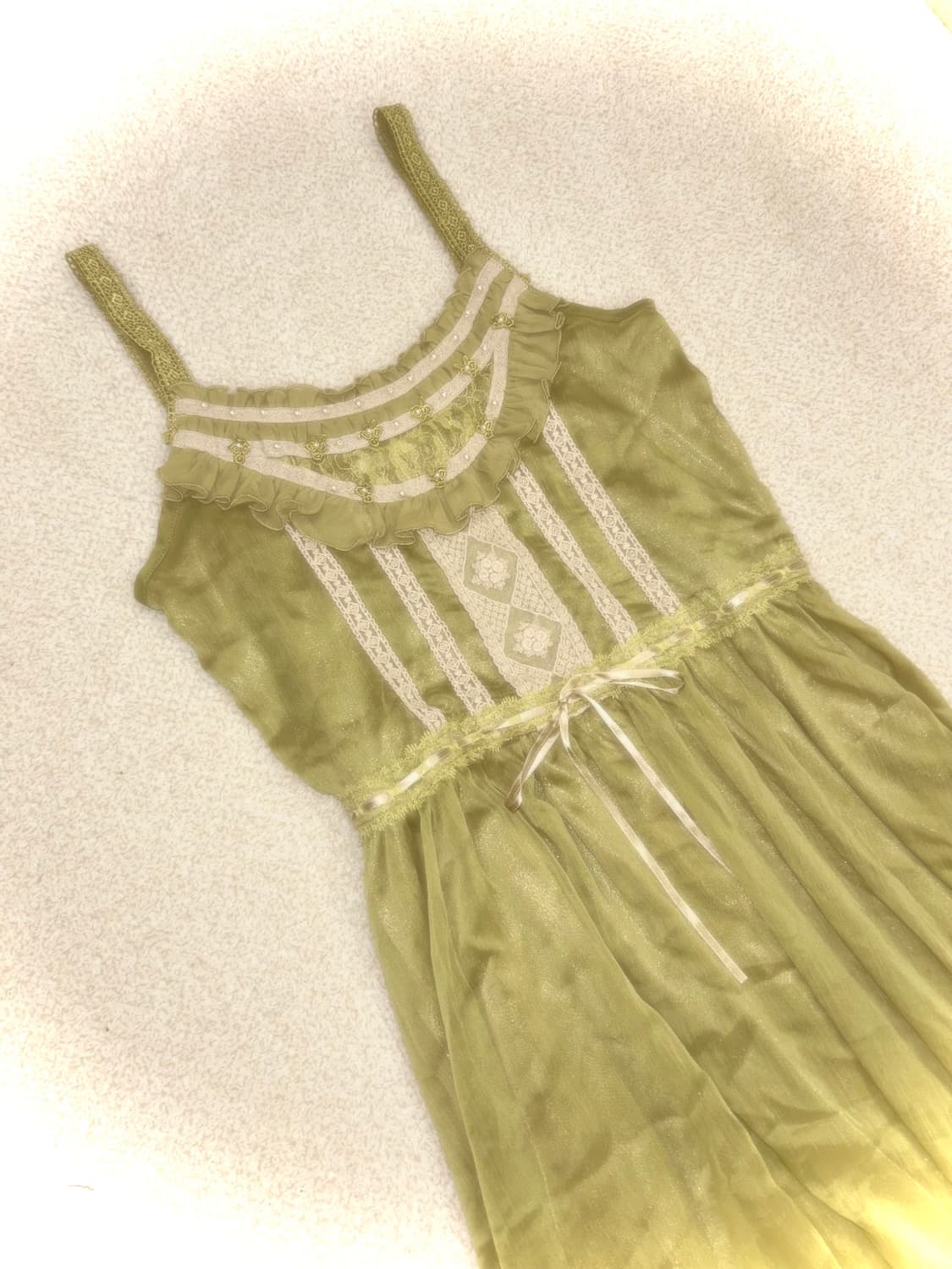 (희귀) 엑시즈팜 그런지페어리 멜론 언발 원피스 리즈리사 빈티지 루카 상품이미지1