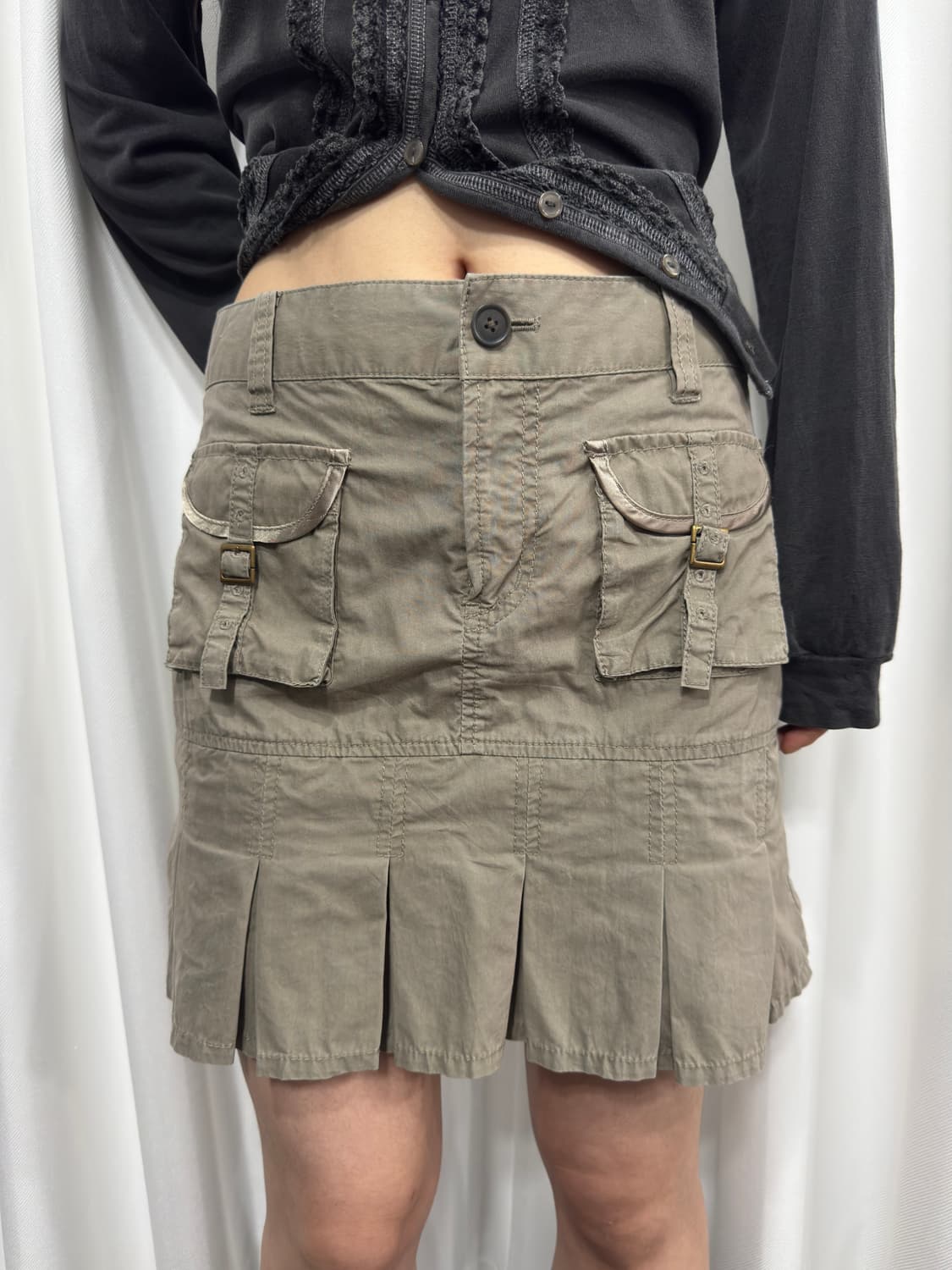 eastboy pleats mini skirt 상품이미지3