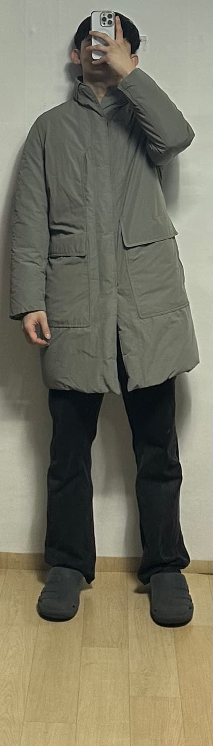 타임옴므 패딩 코트 상품이미지5