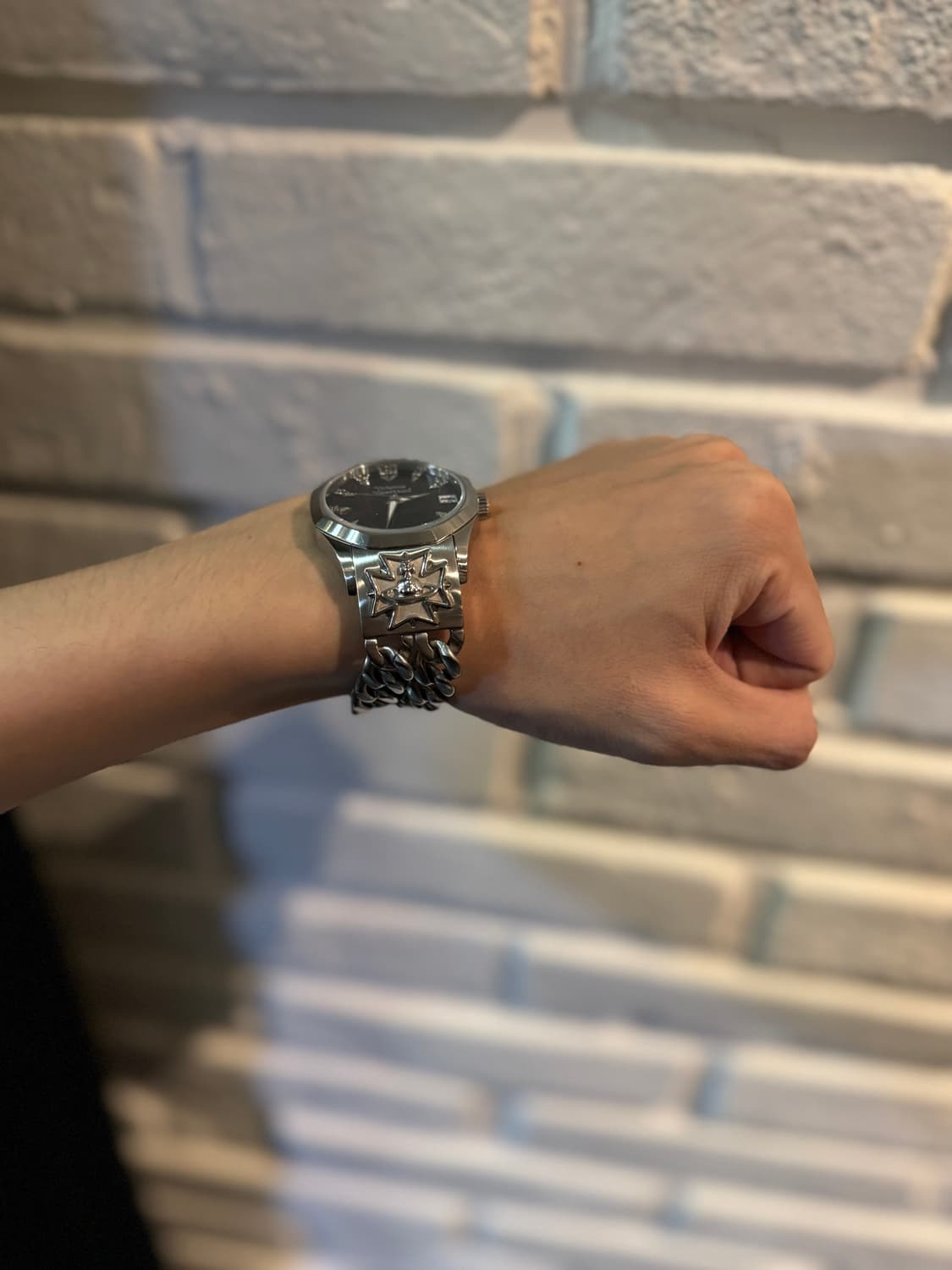 비비안웨스트우드 체인 시계 전세계 유일 매물 상품이미지4