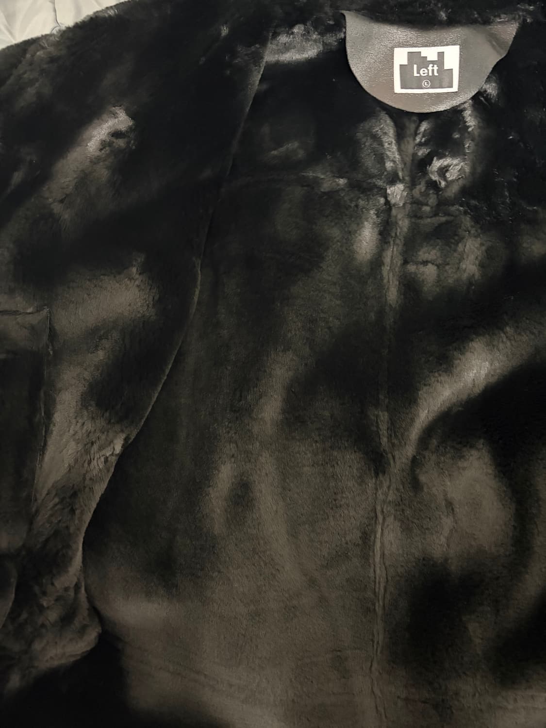 (L) Left 서울 블랙 무스탕  상품이미지2