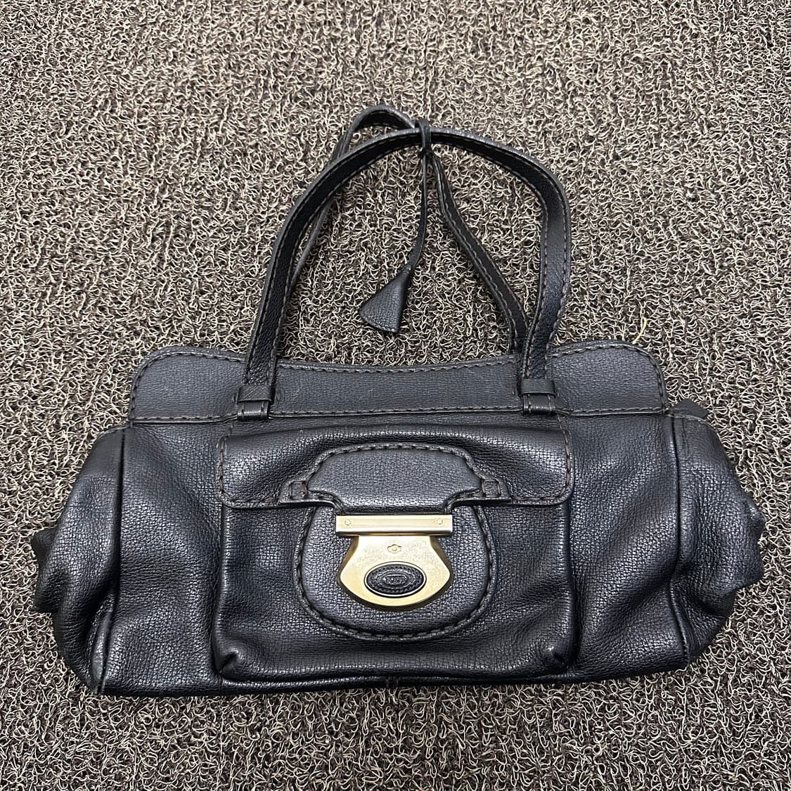 TODS 토즈 여성 가죽 가방 토트백 블랙 상품이미지2