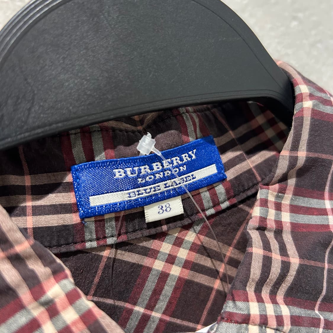 Burberry Logo Embroidered check Shirts 상품이미지8
