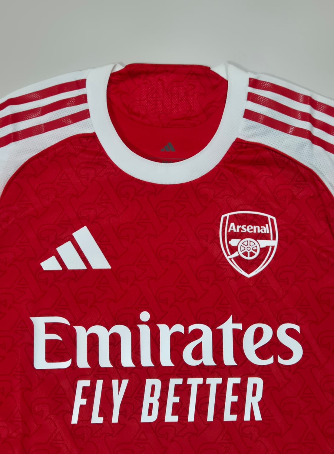 25-26 아스날 홈킷 FA컵 패치 맥스 다우먼 유니폼 L 상품이미지4