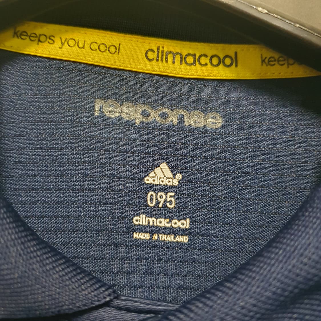 아디다스 기능성 트랙탑 삼선 카라 반팔티  상품이미지4