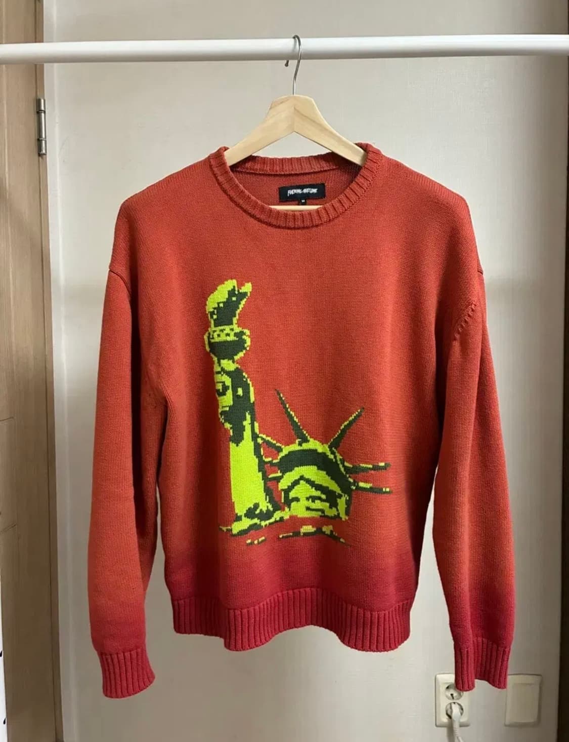 [M]퍼킹어썸 리버티 스웨터 러스트 상품이미지1