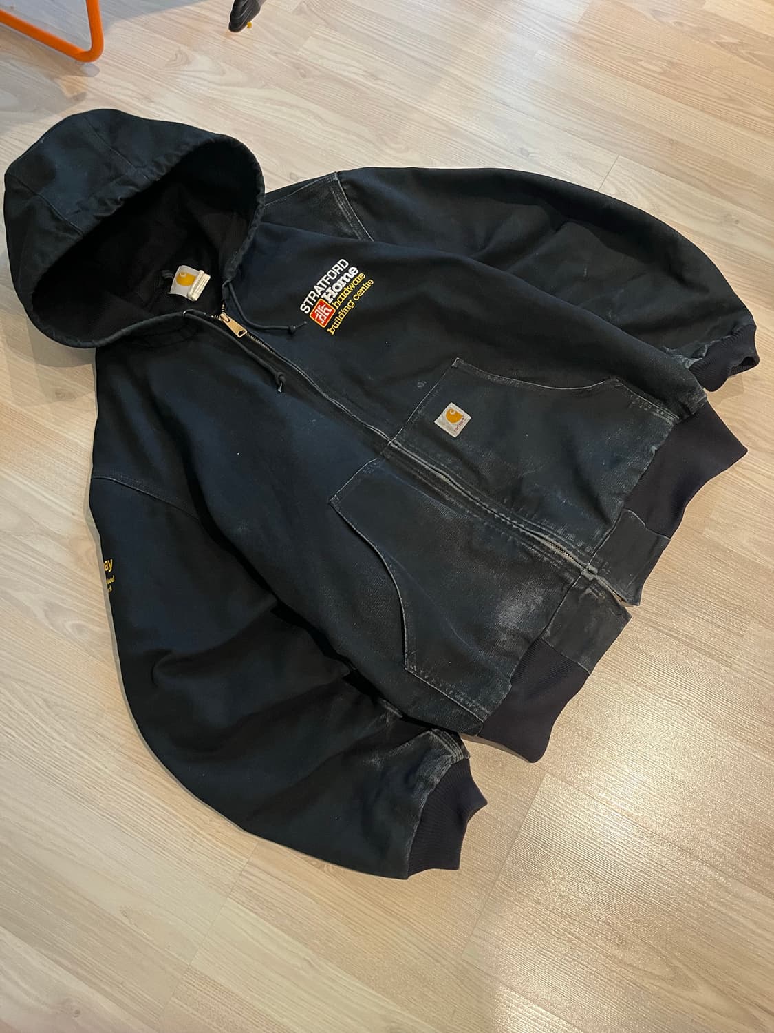 칼하트 덕 액티브 자켓 블랙 L 상품이미지1