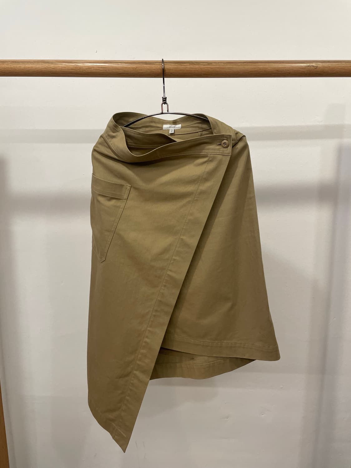 HYKE beige wrap skirt 상품이미지1