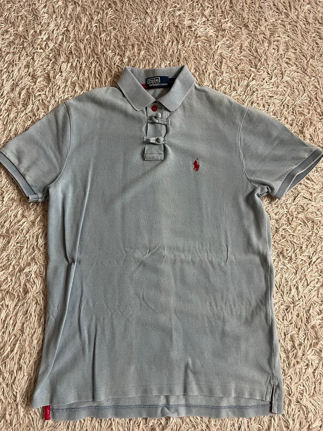 폴로 랄프로렌 clot 차이나 칼라 반팔 폴로셔츠 상품이미지4