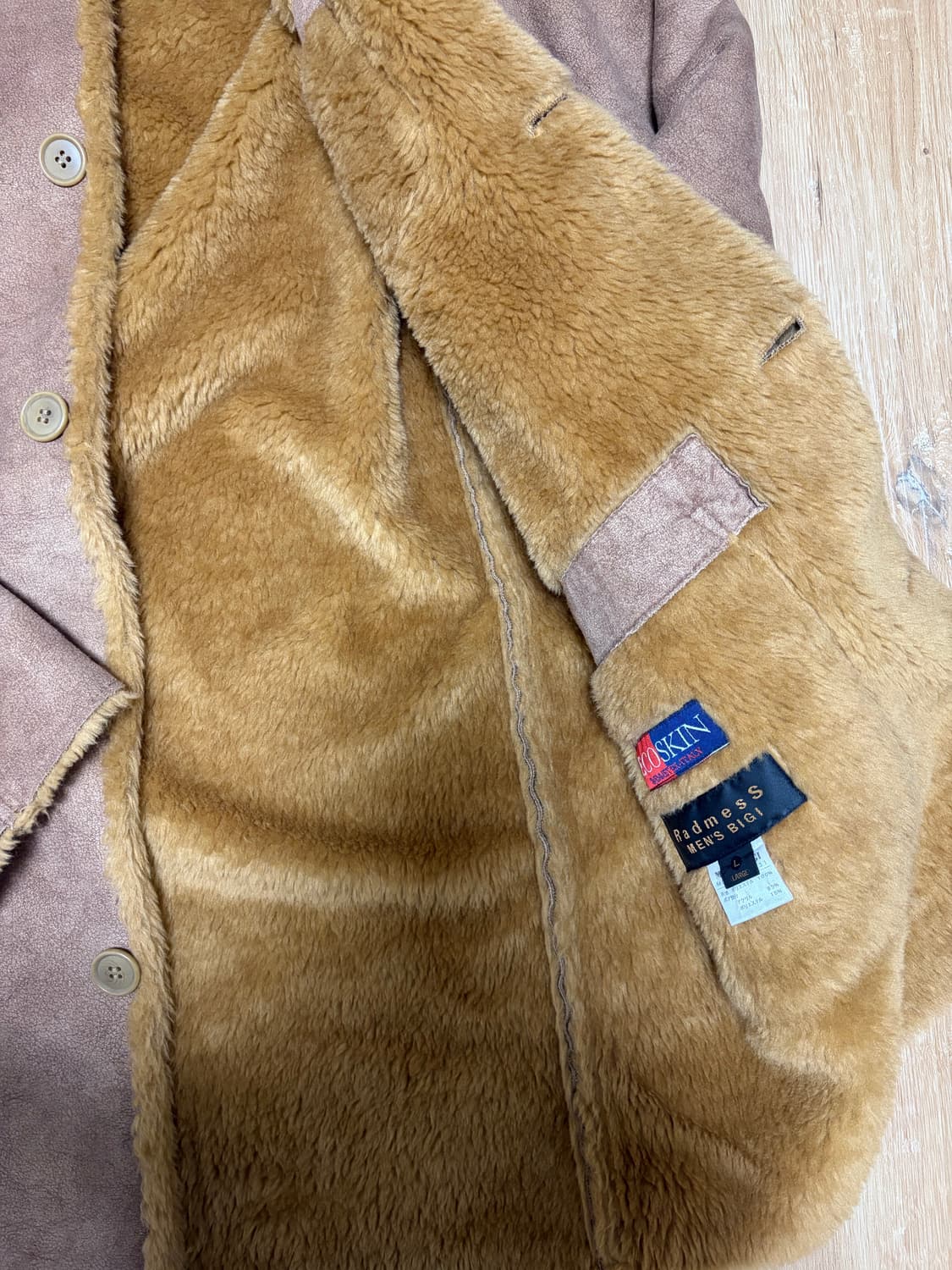 빈티지무스탕코트 상품이미지2