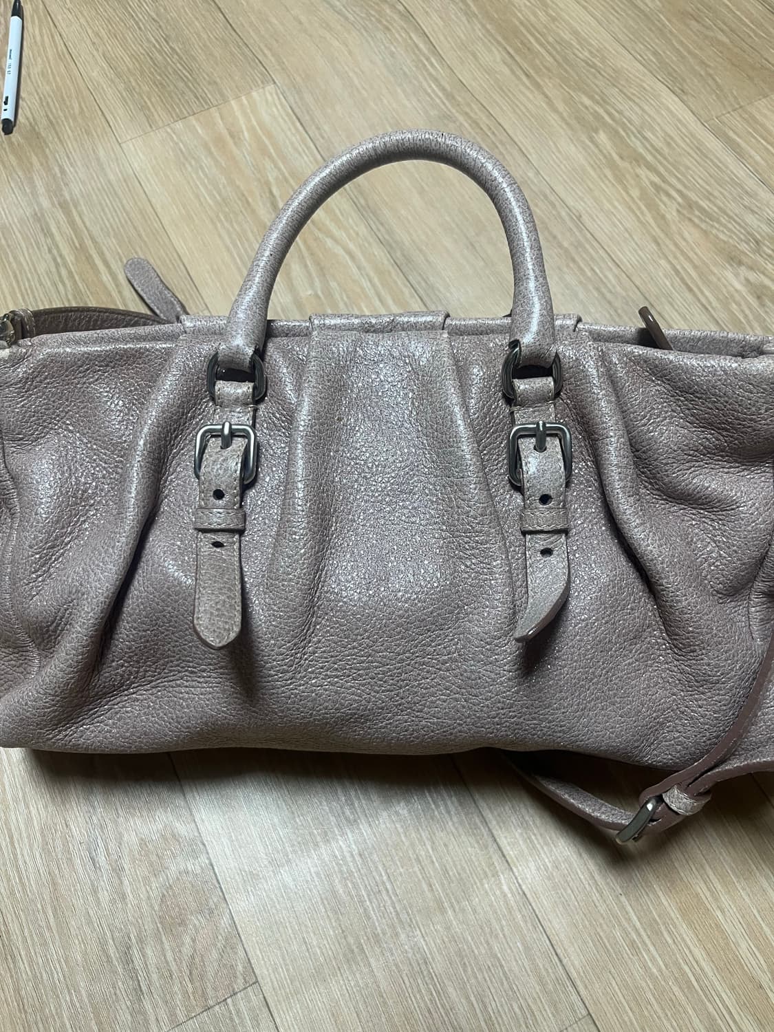 프라다(prada) 연보라 숄더백  상품이미지3