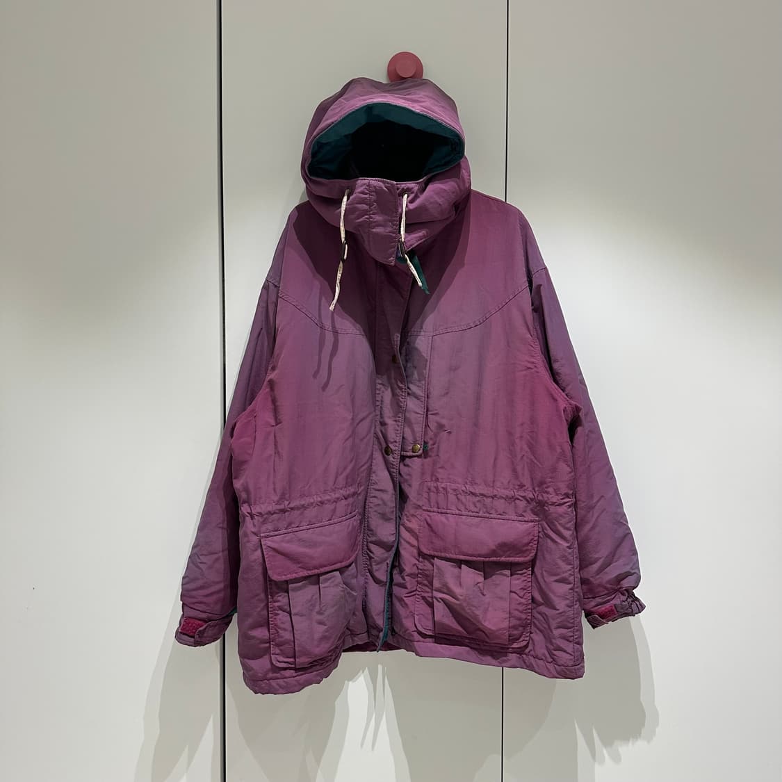 70’s 오리지널 페이딩 나일론 파카 상품이미지2