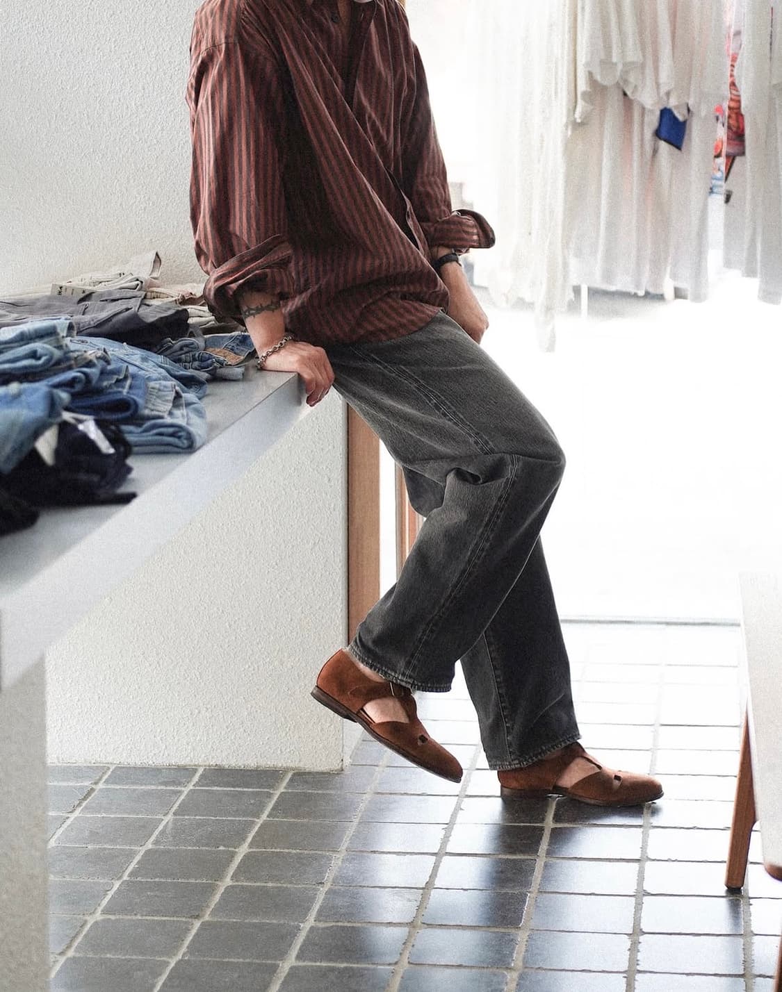 오베르쥬 auberge PHLIPPE ST 셔츠 42 상품이미지4