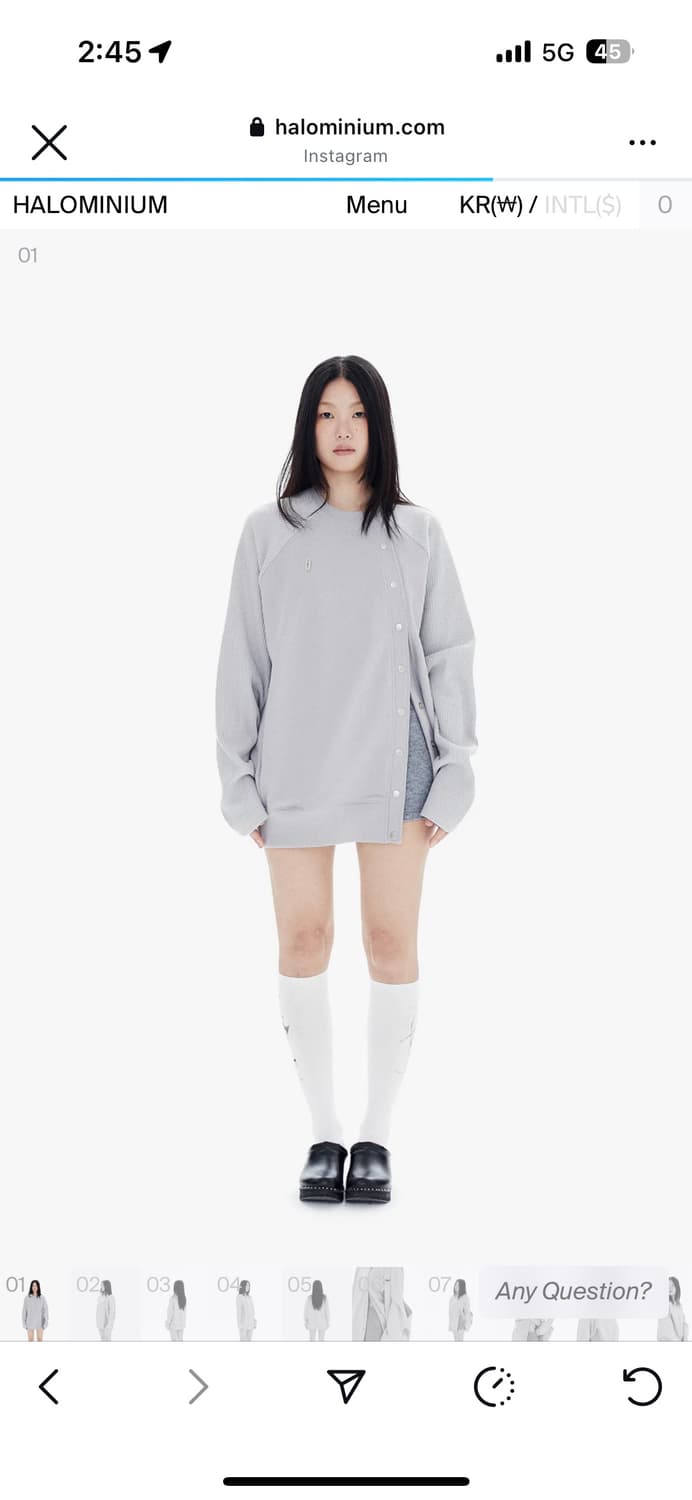 할로미늄 자켓 상품이미지1