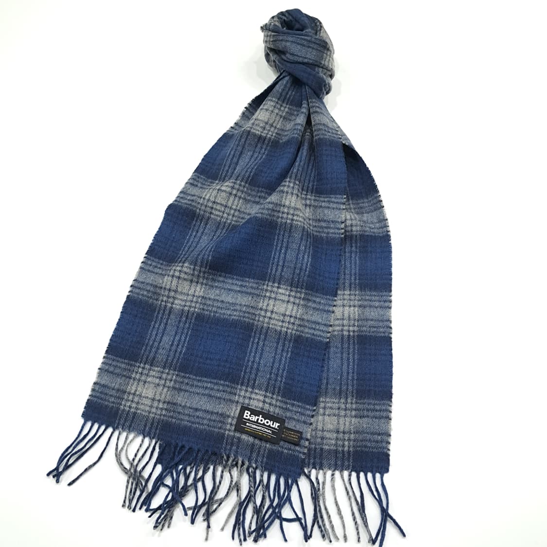 MX369 바버 캐시미어 블렌드 클래식 타탄체크 머플러 상품이미지2