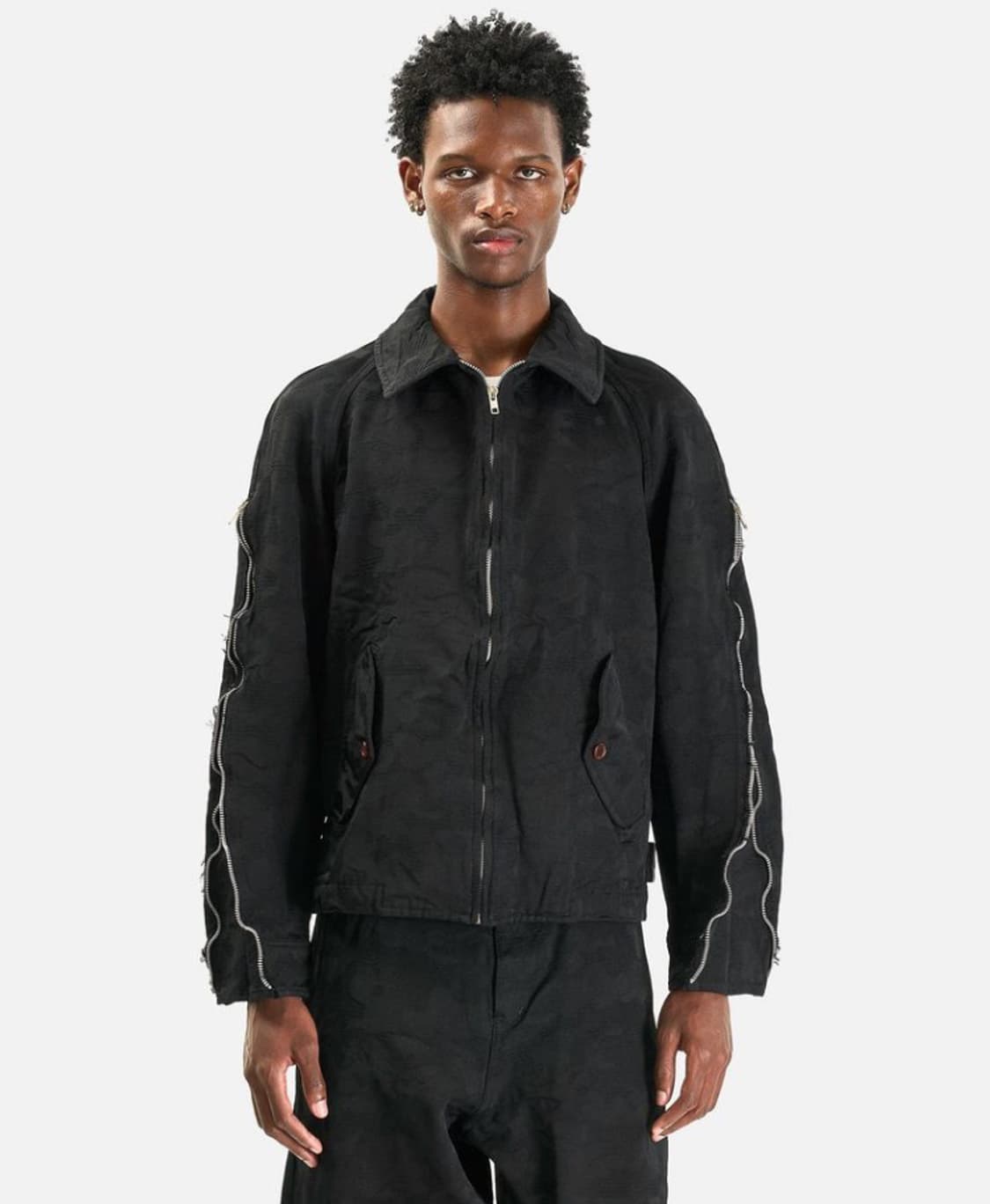 꼼데가르송 블랙 카모플라주 자켓 상품이미지1