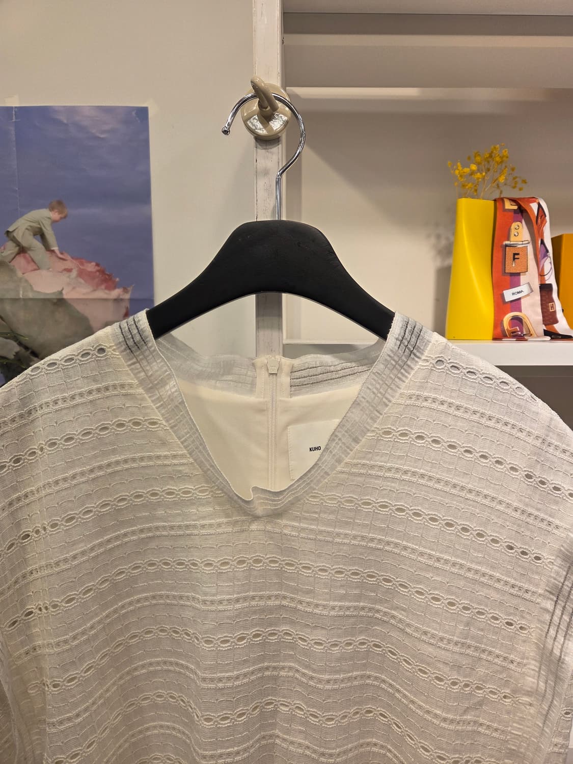 KUHO 구호 레이스 민소매 원피스 상품이미지2