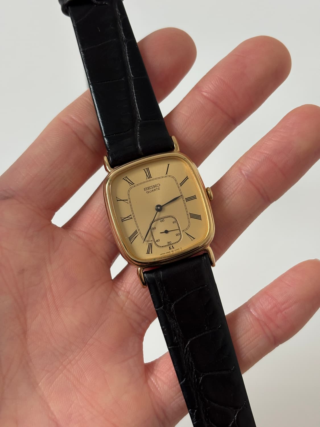 1980s Chariot Small Seconds Gold Quartz 상품이미지2