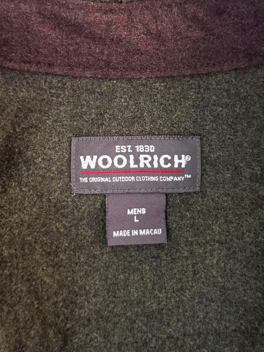 [L] 울리치 울 플란넬 버튼 셔츠 상품이미지3