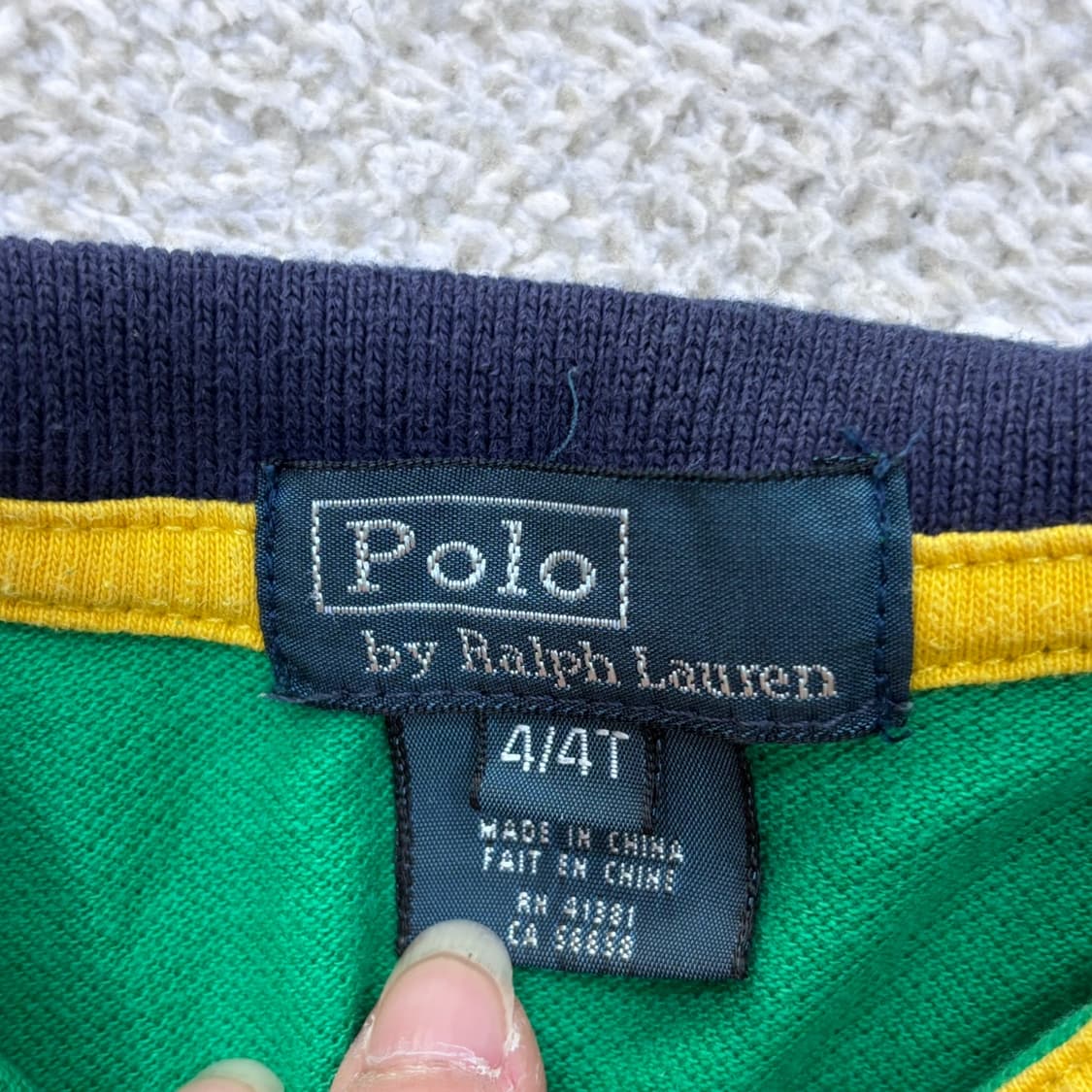 4 폴로랄프로렌 키즈 빅포니 반팔 0402E 상품이미지3