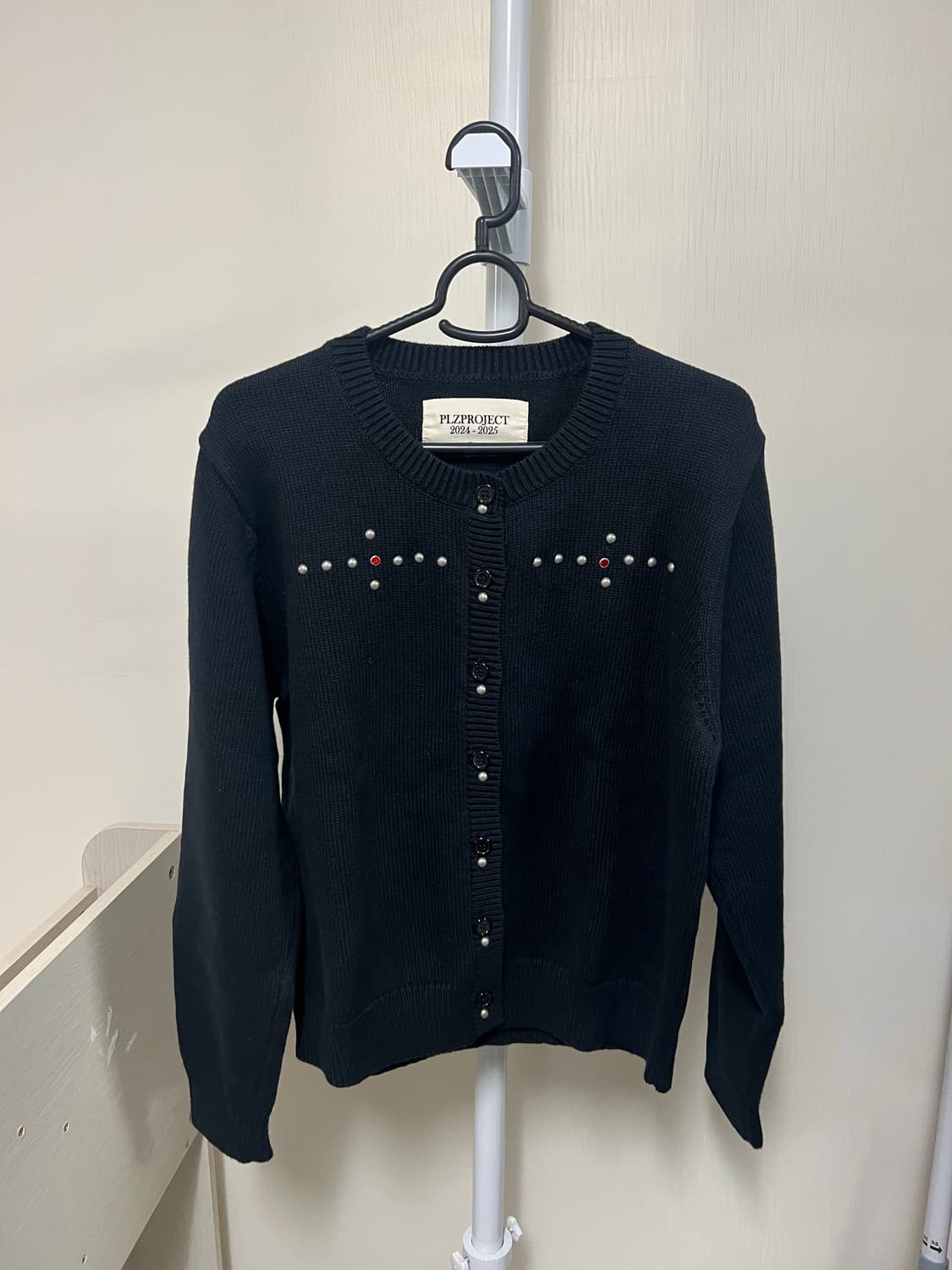 플리즈프로젝트 스터드 잼스톤 가디건 상품이미지2