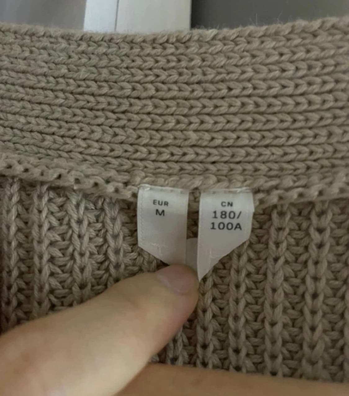 [새상품] ARKET 코튼·린넨 니트 가디건 / M 사이즈 상품이미지3