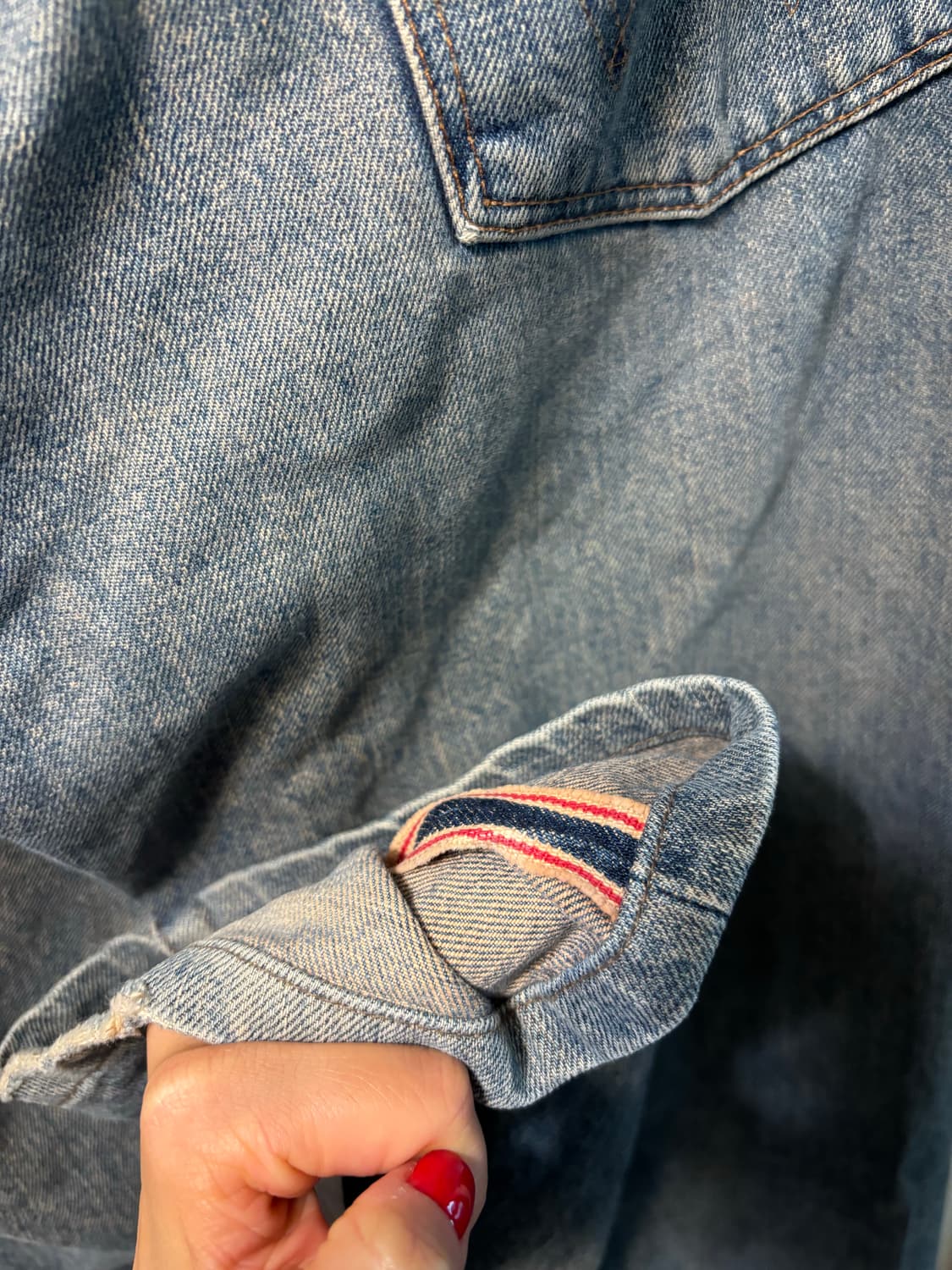 랭글러 셀비지 데님 상품이미지5