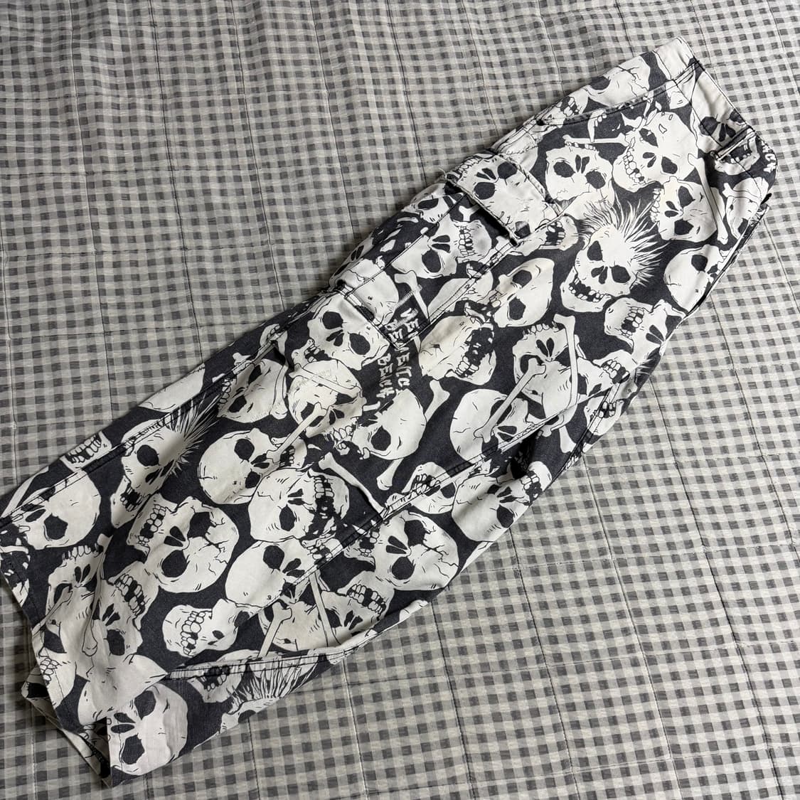 (L) ERL 이알엘 스컬 카고 팬츠 상품이미지6