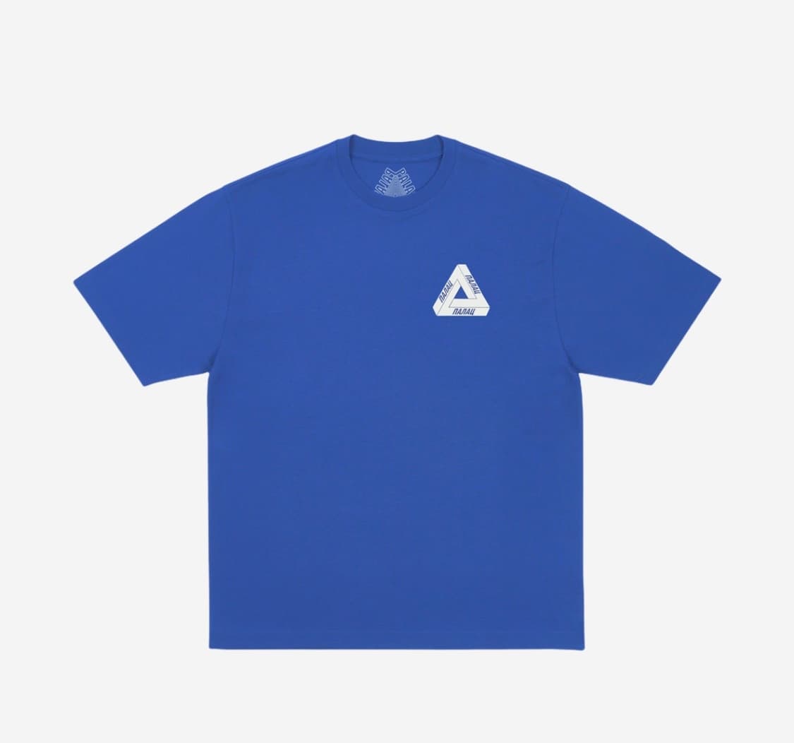 팔라스 링구얼 트라이퍼그 티셔츠 블루 상품이미지2